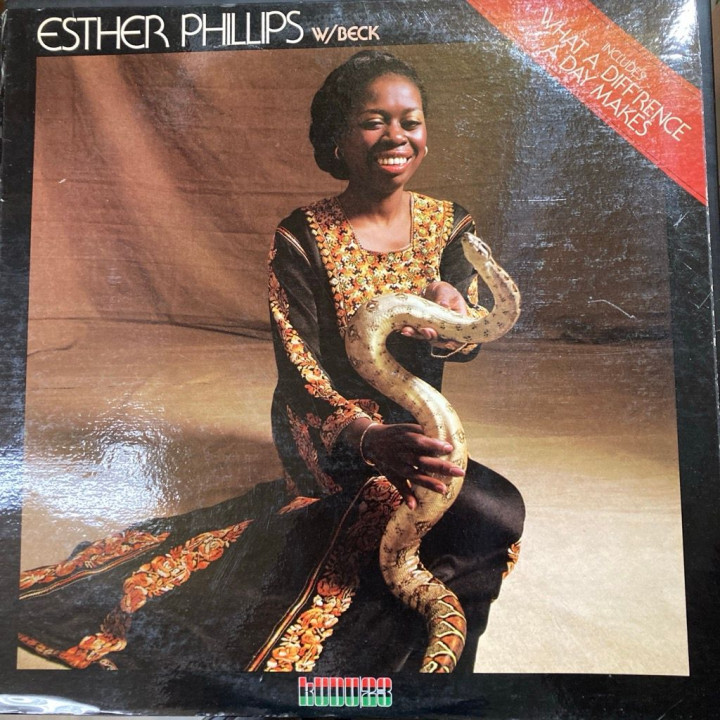 Esther Phillips w/ Beck - What A Diff'rence A Day Makes (HOL/1975) LP (VG+/VG+) -soul-